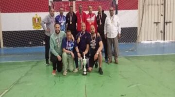 فوز منتخب أسيوط لكرة اليد بالمركز الأول جمهوريا في بطولة المصالح الحكومية