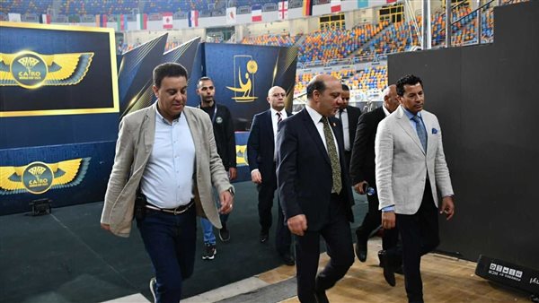 وزير الشباب يتفقد الاستعدادات النهائية لبطولة كأس العالم للجمباز الفني القاهرة 2025 وزير الشباب يتفقد الاستعدادات النهائية لبطولة كأس العالم للجمباز الفني القاهرة 2025