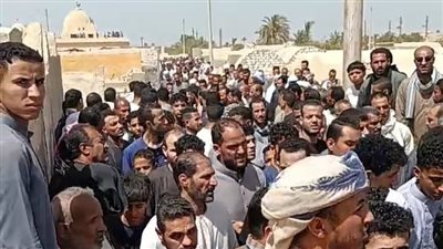 تشييع جثامين 7 أشخاص من الفيوم لقوا مصرعهم في حادث بليبيا تشييع جثامين 7 أشخاص من الفيوم لقوا مصرعهم في حادث بليبيا