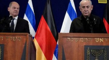 عشرات الفلسطينيين ينددون بدعم ألمانيا لإسرائيل عسكريا وسياسيا
