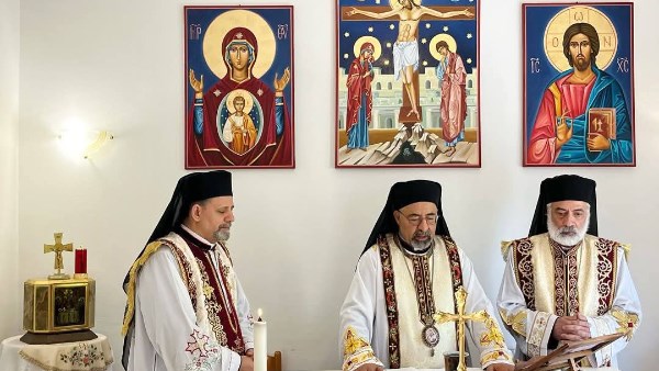 البطريرك الأنبا إبراهيم إسحق يترأس القداس الإلهي مع الكهنة الدارسين بروما.. صور البطريرك الأنبا إبراهيم إسحق يترأس القداس الإلهي مع الكهنة الدارسين بروما.. صور