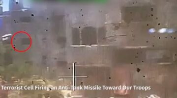 شاهد لحظة إطلاق صاروخ على جيش الاحتلال الإسرائيلي في غزة