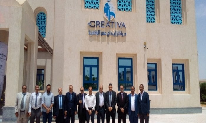 لليوم الثانى على التوالى.. مشاريع تخرج وروبوتات ضمن ملتقى الصعيد للمبدعين بجامعة أسوان لليوم الثانى على التوالى.. مشاريع تخرج وروبوتات ضمن ملتقى الصعيد للمبدعين بجامعة أسوان