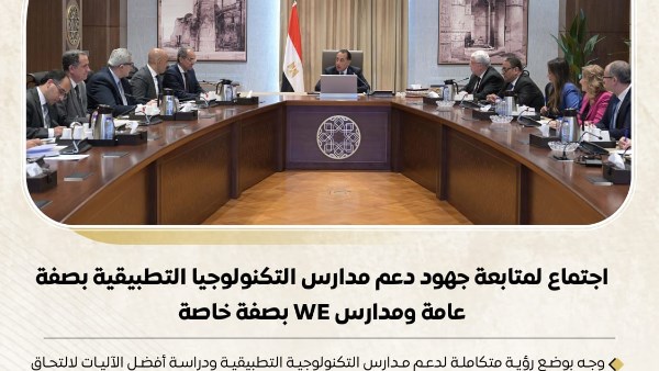 بالإنفوحراف .. نشاط مجلس الوزراء في أسبوع بالإنفوحراف .. نشاط مجلس الوزراء في أسبوع