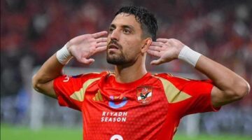 دوري أبطال أفريقيا.. طاهر محمد طاهر يسجل هدف التقدم للأهلي في مرمى صن داونز