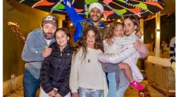 ابنة كريم محمود عبد العزيز ترد على شائعة انفصال الفنان عن والدتها