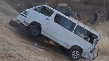 بينهم صغار.. ننشر أسماء 9 مصابين في حادث تصادم على الطريق الإقليمي بالمنوفية