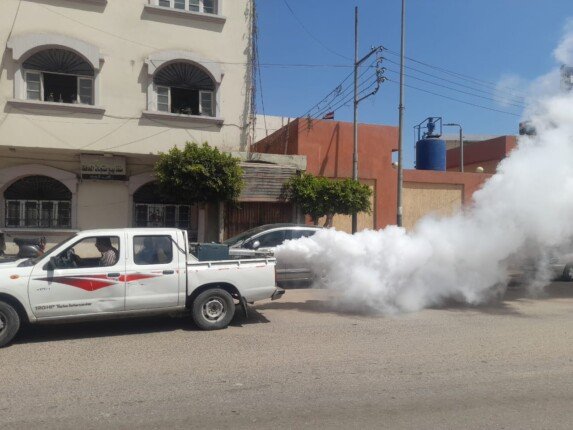 حملات موسعة لمكافحة الناموس في الغربية حفاظًا على الصحة العامة حملات موسعة لمكافحة الناموس في الغربية حفاظًا على الصحة العامة