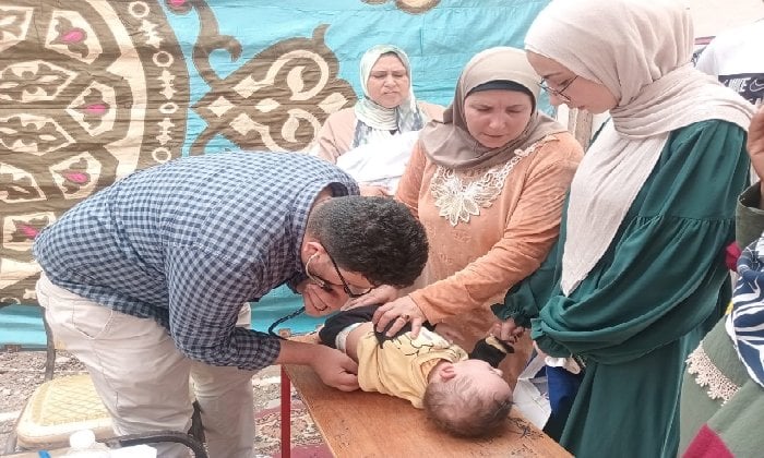 تقديم خدمات طبية مجانية خلال قافلة سكانية شاملة في كفر الدوار بالحيرة تقديم خدمات طبية مجانية خلال قافلة سكانية شاملة في كفر الدوار بالحيرة