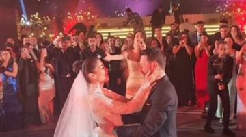 الدموع نزلت غصب عني.. أول تعليق من أحمد زاهر بعد حفل زفاف ابنته ليلي وهشام جمال