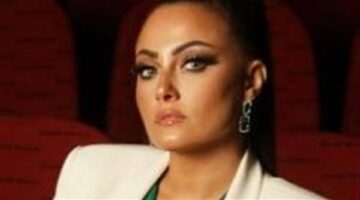بشرى تطل بلون الأناقة في مهرجان موسكو  (صور)