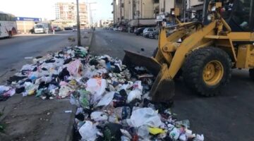 مناخ بورسعيد يشهد أعمالاً موسعة للنظافة بمناطق متفرقة من الحي
