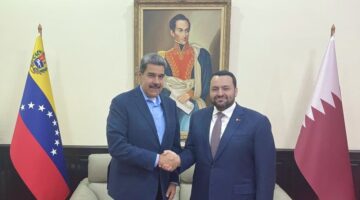 رئيس فنزويلا يستقبل وزير الدولة بوزارة الخارجية