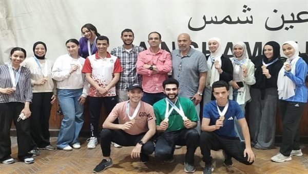 جامعة حلوان تكتسح بطولة الشهيد الرفاعي بـ ١١ ميدالية جامعة حلوان تكتسح بطولة الشهيد الرفاعي بـ ١١ ميدالية