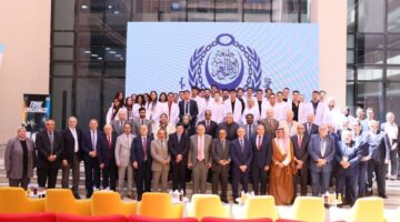 افتتاح  المؤتمر العلمي الثالث للطب البشري بفرع الأكاديمية بالعلمين