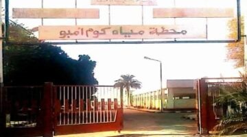 لإنقاذ 350 ألف مواطن.. استجابة عاجلة من محافظ أسوان لحل أزمة محطة مياه كوم أمبو