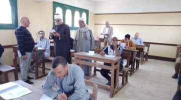 فى يومها الأول.. رئيس منطقة القليوبية الأزهرية يتفقد لجان امتحانات معاهد القراءات