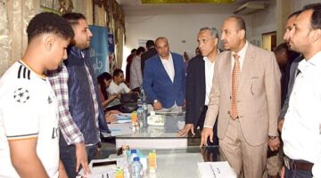 افتتاح ملتقى التوظيف والتثقيف لخريجي برامج التدريب المهني”مهنتك ..مستقبلك” في بني سويف