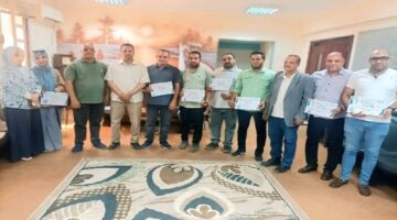 تكريم منسقي الإعلام لتميزهم في تغطية.فعاليات حفل ومعرض ختام الأنشطة التربوية بتعليم نجع حمادي 2025