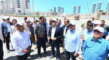 وزير الإسكان يتفقد كمبوند «مزارين» والممشى السياحي والمنطقة الترفيهية بالعلمين الجديدة