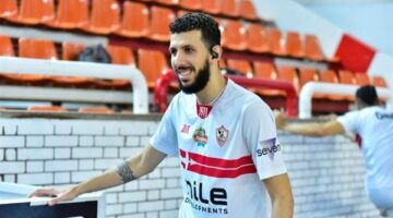 إصابة محمد يونس لاعب سلة الزمالك بارتجاج في المخ