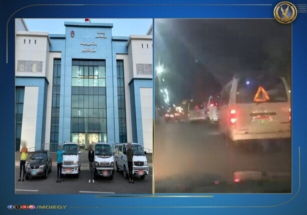 بعد انتشار الفيديو.. القبض على 4 سائقين عرضوا حياة المواطنين للخطر بعد انتشار الفيديو.. القبض على 4 سائقين عرضوا حياة المواطنين للخطر