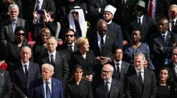 «بينهم ملك الأردن ورئيس لبنان ووزير الأوقاف».. حضور عربي في جنازة البابا فرانسيس