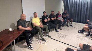 حسام و إبراهيم حسن يزوران معسكر منتخب مصر للشباب.. صور