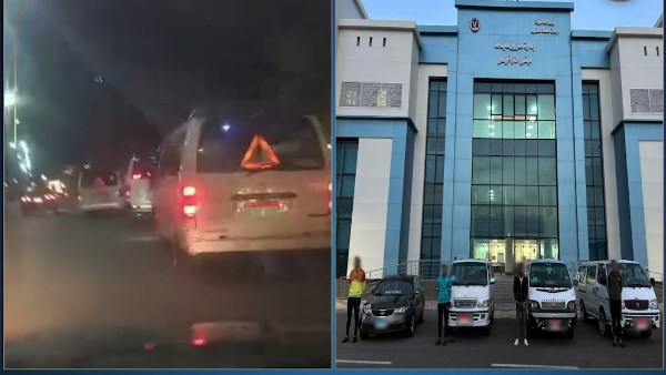 القبض على قائدى 3 سيارات يسيرون برعونة في رأس البر القبض على قائدى 3 سيارات يسيرون برعونة في رأس البر