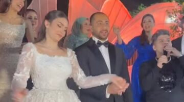 شاهد النجوم في حفل زفاف ابنة المنتج عصام إمام