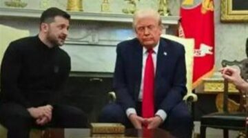 بعد لقائه بـ زيلينسكي.. ترامب يهدد روسيا بفرض عقوبات