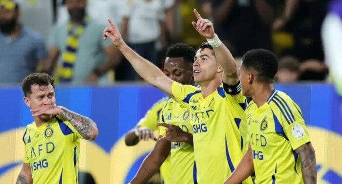 النصر السعودي يفوز على يوكوهاما الياباني 4-1 ويحجز مقعده في نصف نهائي أبطال آسيا للنخبة النصر السعودي يفوز على يوكوهاما الياباني 4-1 ويحجز مقعده في نصف نهائي أبطال آسيا للنخبة
