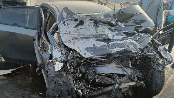 إصابة 3 أشخاص في تصادم 3 سيارات أعلى كوبري أكتوبر إصابة 3 أشخاص في تصادم 3 سيارات أعلى كوبري أكتوبر