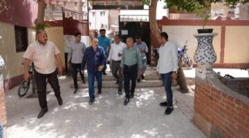 محافظ أسيوط يتفقد مدرسة طارق بن زياد الابتدائية لمتابعة سير العملية التعليمية