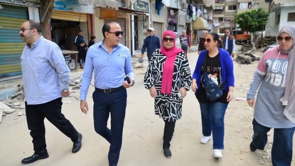 استمرار العمل في تطوير ورفع كفاءة شارع عمر مكرم ببورفؤاد استمرار العمل في تطوير ورفع كفاءة شارع عمر مكرم ببورفؤاد