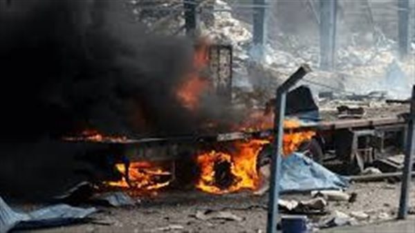 النيران تندلع مجددا في ميناء رجائي بإيران النيران تندلع مجددا في ميناء رجائي بإيران