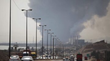 بيان لحزب الله عن إنفجار ميناء رجائي