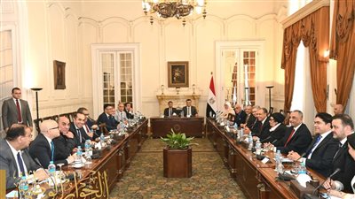 الوزير فوزى يلتقى عبد العاطى  بحضور المنسق العام للحوار الوطني ومجلس الأمناء..صور
