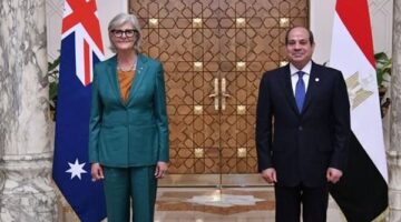 السيسي يستقبل الحاكم العام لأستراليا ويؤكد أهمية تعزيز التعاون الاقتصادي والثقافي بين البلدين