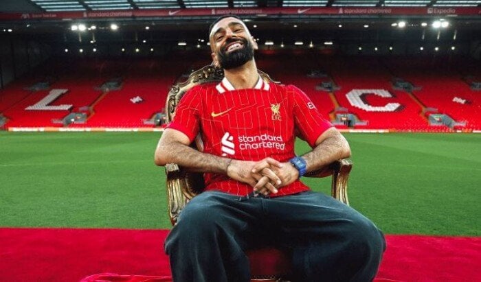 اتحاد الكرة يهنئ محمد صلاح بلقب الدوري الإنجليزي.. «الذهب للذهب» اتحاد الكرة يهنئ محمد صلاح بلقب الدوري الإنجليزي.. «الذهب للذهب»