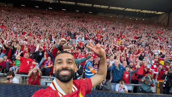 محمد صلاح بعد التتويج بالدوري الإنجليزي:هذا اللقب أفضل من 2020 محمد صلاح بعد التتويج بالدوري الإنجليزي:هذا اللقب أفضل من 2020