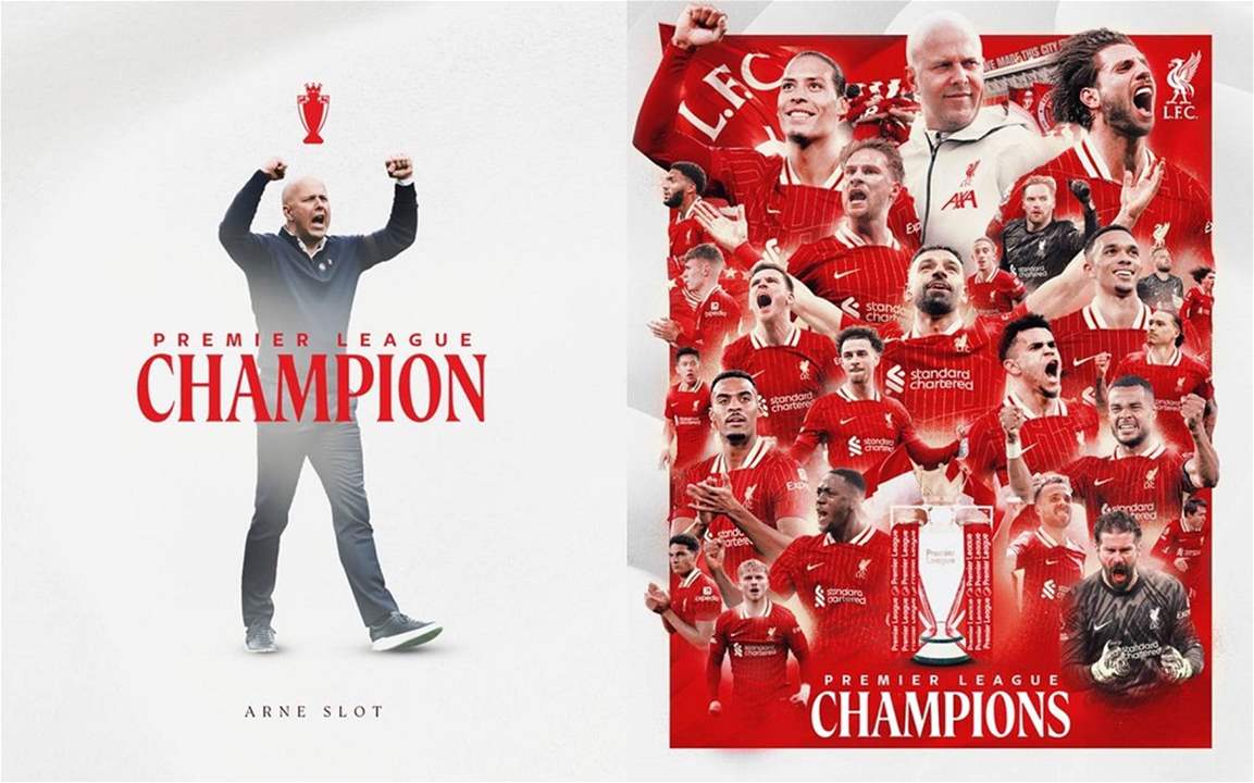 ليفربول يحتفي بفيديو رائع بلقب الدوري الإنجليزي الممتاز ليفربول يحتفي بفيديو رائع بلقب الدوري الإنجليزي الممتاز