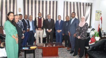 وزير الزراعة بدولة مدغشقر يزور مركز البحوث الزراعية