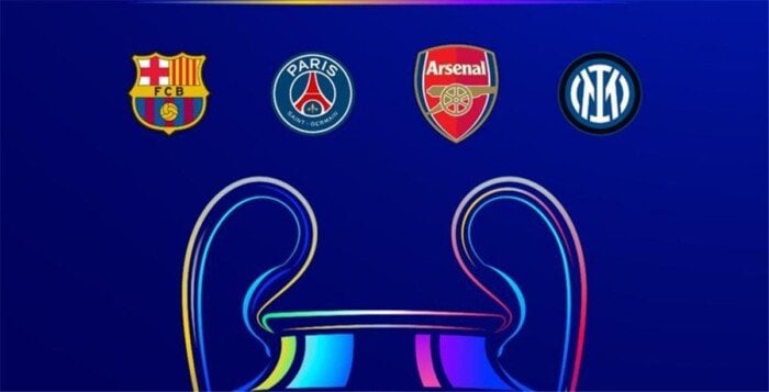 أرسنال يتحدى باريس سان جيرمان وبرشلونة في مهمة صعبة أمام إنتر بقبل نهائي دوري الأبطال أرسنال يتحدى باريس سان جيرمان وبرشلونة في مهمة صعبة أمام إنتر بقبل نهائي دوري الأبطال