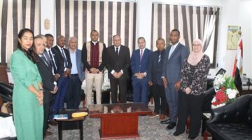 وزير الزراعة بمدغشقر يزور مركز البحوث الزراعية