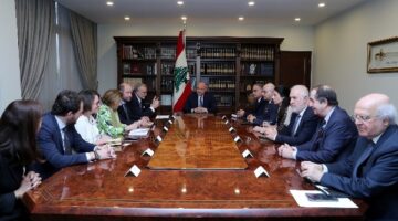 رئيس لبنان: من غير المسموح العودة إلى لغة الحرب