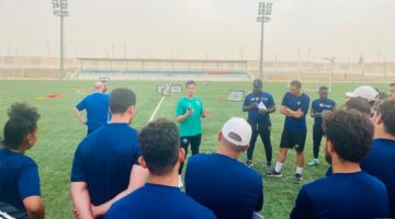 مدرب بيراميدز يحاضر المدربين في ضيافة الاتحاد الاسكتلندي