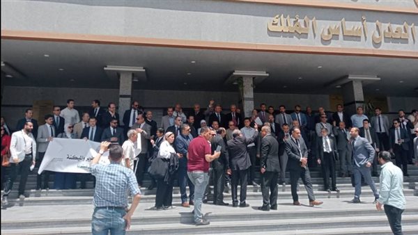 وقفات احتجاجية بالمحاكم.. نقابات المحامين تواصل التصعيد اعتراضًا على زيادة الرسوم القضائية وقفات احتجاجية بالمحاكم.. نقابات المحامين تواصل التصعيد اعتراضًا على زيادة الرسوم القضائية