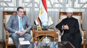 وزير الأوقاف يستقبل رئيس الجهاز المركزي للتنظيم والإدارة لبحث تعزيز التعاون المشترك