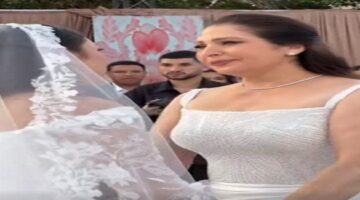 بالرقص والدموع.. نهلة رأفت تخطف أنظار المتابعين بحفل زفاف ابنتها